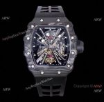 KV Factory Richard Mille RM12-01 Tourbillon Men Watch NTPT Carbon